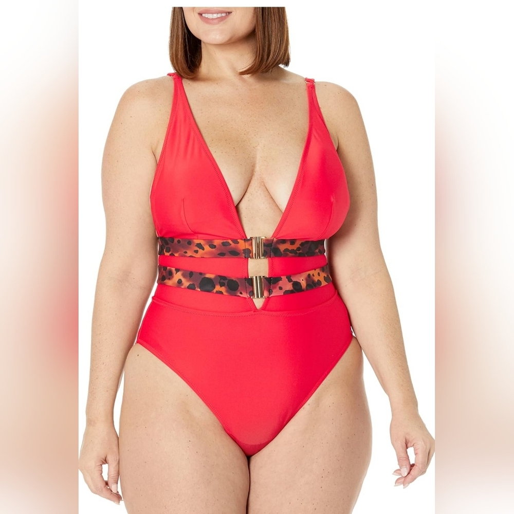 City Chic Vibeca One Piece Swimsuit